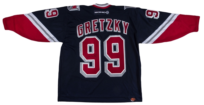 Wayne Gretzky Signed New York Rangers Jersey (JSA)